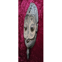 Geestmasker uit Korogo, Sepik (centraal), Papoea-Nieuw-Guinea